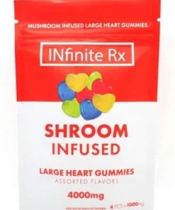 Buy INfinite Rx Shroom Infused Large Heart Gummies Edibles